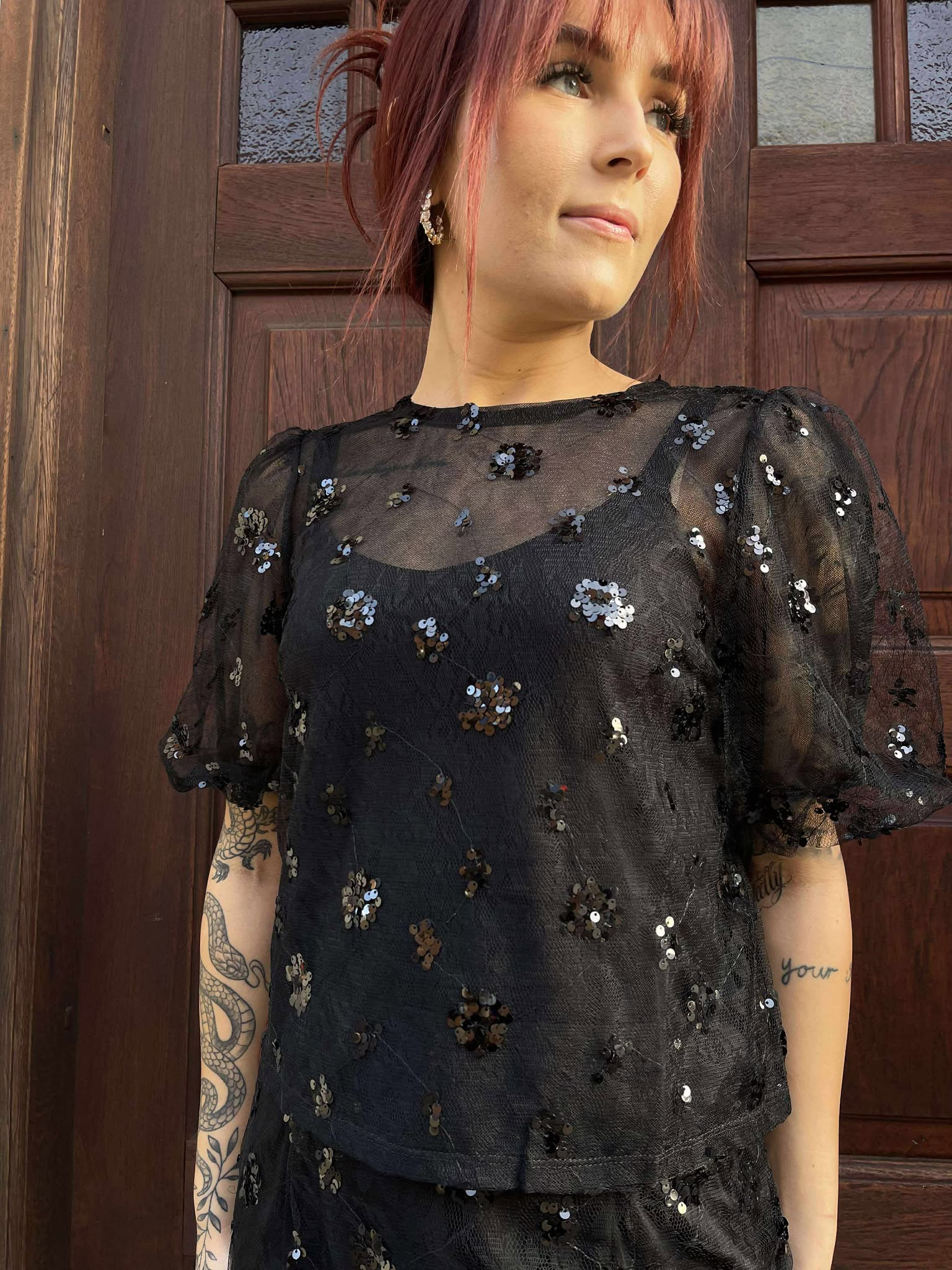 VIADA Cardigan - Black Beauty